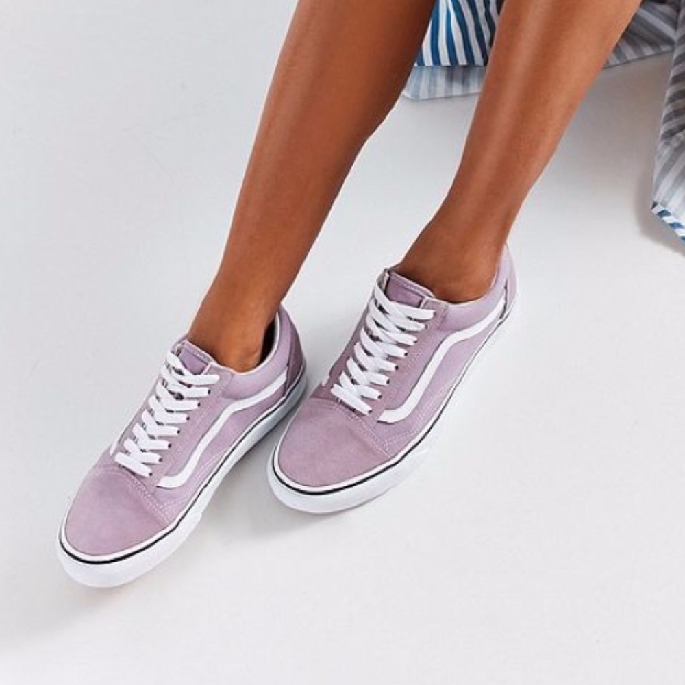 Light Purple Old Skool Vans